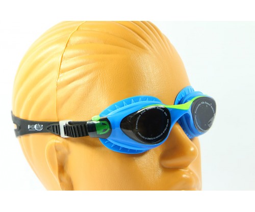 Povit GS23 Çocuk Yüzücü Gözlüğü Mavi-Yeşil